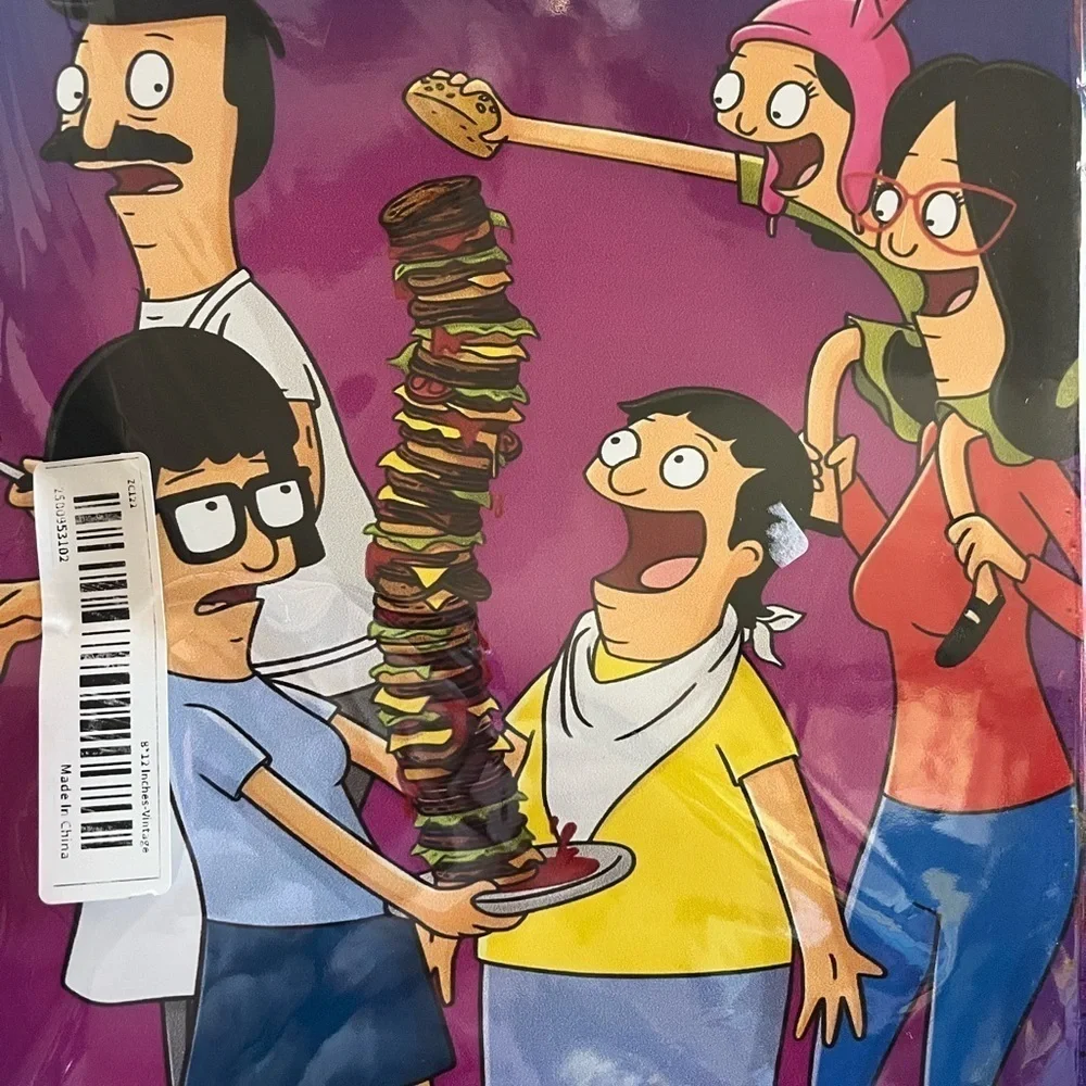 Bob's Burgers Metal Tin Sign Plaque Metal Wall Art